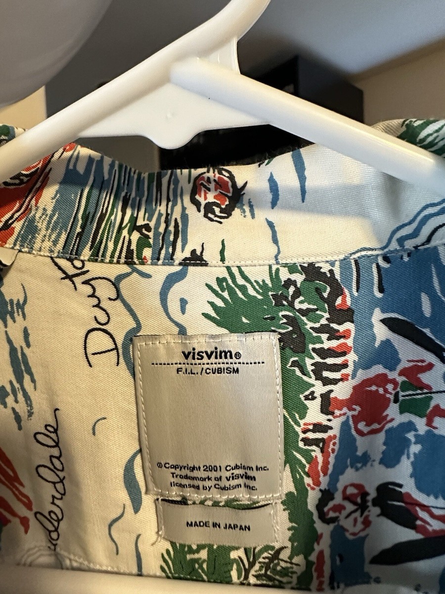 Visvim Duke Sunshine State Camp Collar Shirt Size Large 3 | eBay