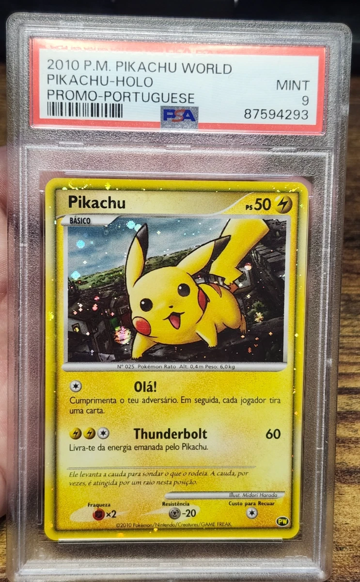 Pikachu Pokémon TCG Professional Sports Authenticator (PSA