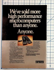 1980 Digital Equipment Corporation Microcomputer LSI-11 Vintage Magazine Ad DEC