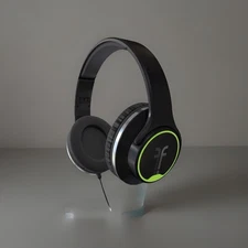 Flips Audio FH2814BK Collapsible HD Headphones and Stereo Speakers - BNOB