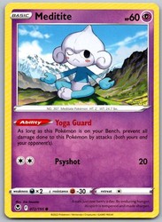 Meditite 072/195 Silver Tempest Common