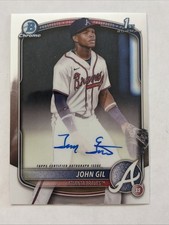 John Gil Bowman Chrome 2025 Auto