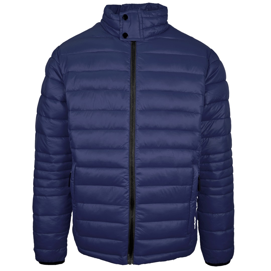 Plein Sport Plain Padded Navy Blue Jacket 40790₽