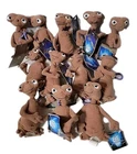 NEW WITH TAGS LOT OF 12 E.T. PLUSH CLIPS 5 -1/2" TALL