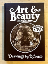 ART & BEAUTY MAGAZINE rare HC collection ROBERT CRUMB 2016 David Zwirner Books