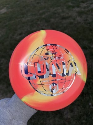 NEW Discraft Paul McBeth 2022 Tour Series Esp Luna-Swirly-Disc Golf