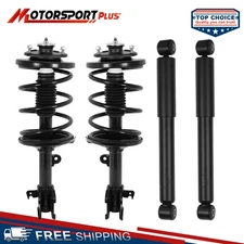 4pcs Front Rear Shock Struts Absorbers For 1999-2004 Honda Odyssey 344353 37218