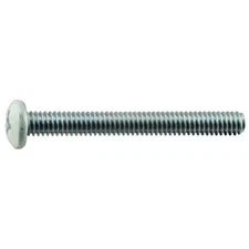 MIDWEST FASTENER 37492 #8-32 x 1-1/2 in Phillips Pan Machine Screw, Zinc Plated