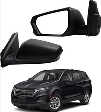 Left Driver Side Mirror Compatible with 2018-2023 Chevy Equinox with Heated Powe