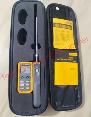 Fluke 923 Handheld Cordless Hot-Wire Air Velocity Temperature Meter Anemometer