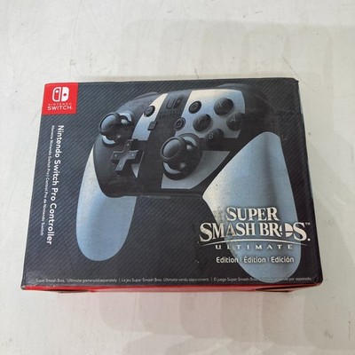 NINTENDO SWITCH PRO CONTROLLER SUPER SMASH BROS EDITION - NEW OPEN BOX