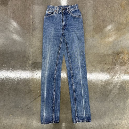 Vintage 70/80s Levi’s White Tab Denim Jeans Kids Youth 20 X 32 - Picture 2 of 5