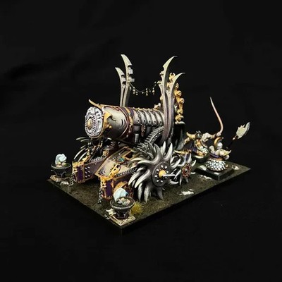 1 Meshymesh Evil Dwarf Vox Infernum Hellfire Cannon 28mm