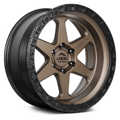 Lock Off-Road OLYMPUS Wheel 20x9 (0, 6x139.7, 106.2) Bronze Single Rim