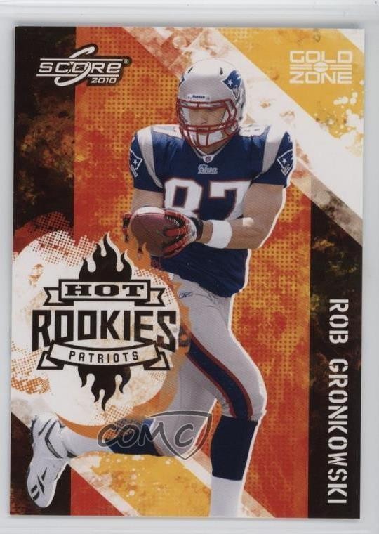 2010 Score Hot Rookies Gold Zone 174/299 Rob Gronkowski #26 RC 0rz7