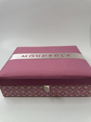 Monopoly Boutique Pink  Edition Toys R Us 2007 Parker Brothers Game Padded Box
