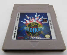 Nintendo World Bowling Game Boy Cartridge - TESTED - WORKING - PINS CLEANED