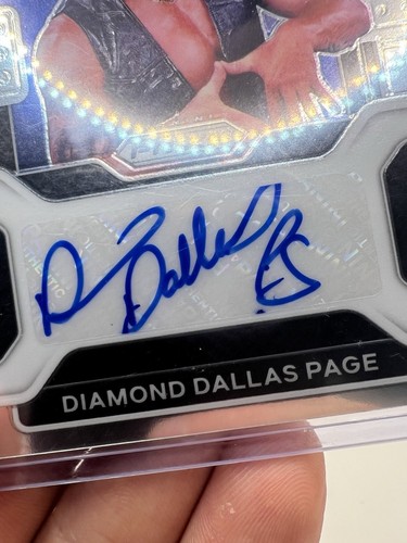 2022 WWE Panini Prizm Auto DIAMOND DALLAS PAGE DDP Legend No SS-DDP - Picture 8 of 15