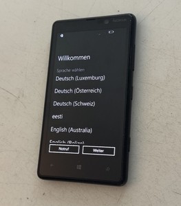 NOKIA Handy Model 820.1 Type RM-825 Geprüft, Händler, Garantie, Volle Funktion,