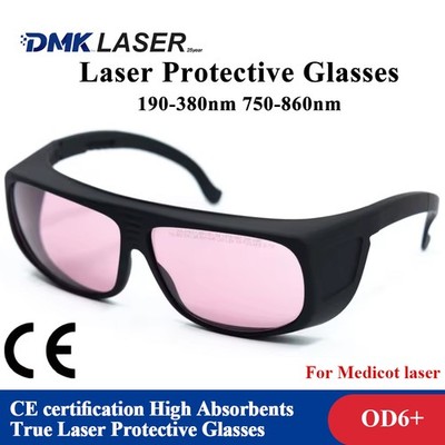 Laser Protective Glasses Safety Goggles OD6 CE For Medical Laser IPL 860nm