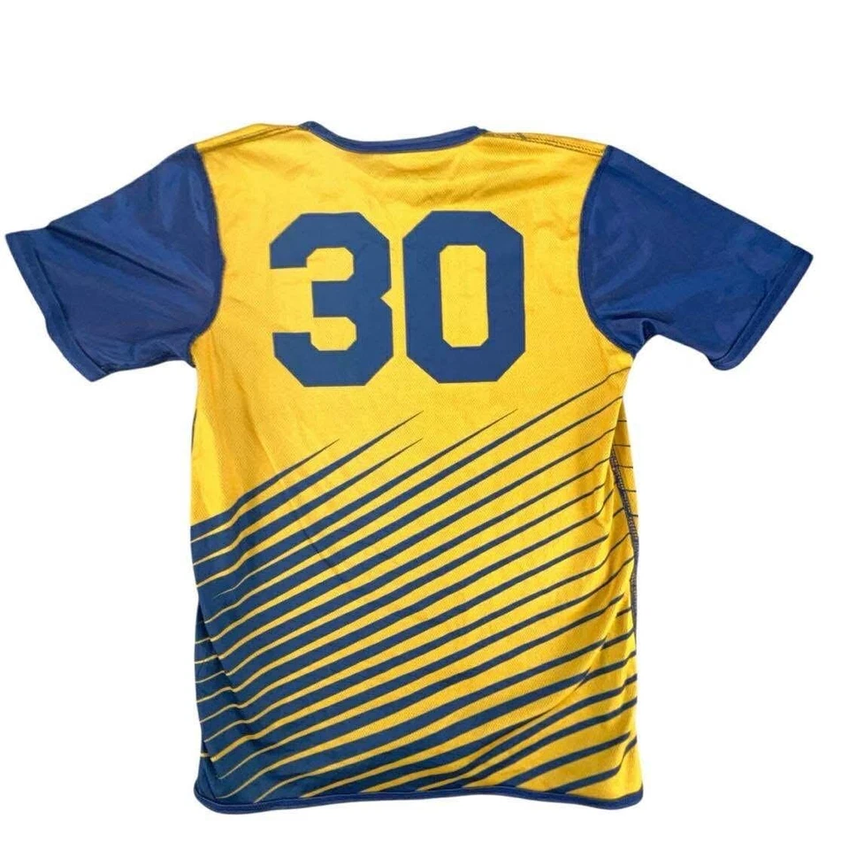 i9 Sports Reversible Soccer Jersey Blue & Yellow Athletic Number 30 Men's Medium - Image 2 of 4