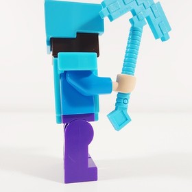 Lego Steve Minifigure Minecraft Azure Helmet & Armor 21122 min020