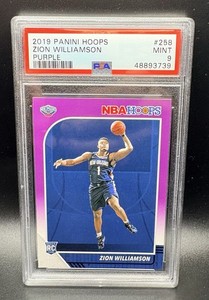 Zion Williamson Rookie Card Nba Hoops | eBay