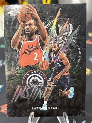 Topps Chrome 2025-26 Clippers Kawhi Leonard Instinct INS-2