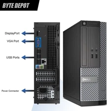 DELL Desktop Computer PC i7, Up to 64GB RAM 17TB SSD, Windows 11 Pro 25H2, WiFi