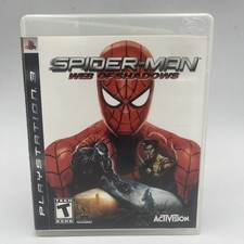 Spider-Man: Web of Shadows • 2008 • Sony PlayStation 3 / PS3  • CIB • Mint Disk!