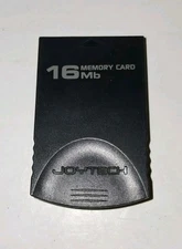 Joytech 16MB Memory Card For GameCube Wii Expansion Black JS-811B 