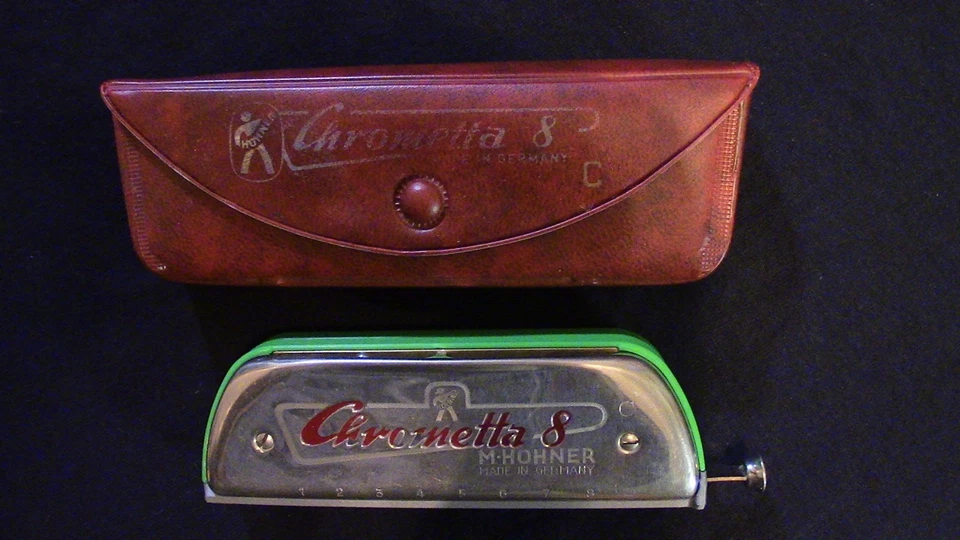 Customized Hohner Chrometta 8 Chromatic Harmonica Key of C - Image 2 of 4
