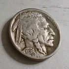 1936-S Buffalo Indian Head Nickel ~ Free Shipping! #1