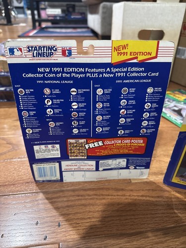 1991 STARTING LINEUP SLU MLB - BARRY BONDS PITTSBURGH PIRATES Lot Cecil Fielder - Picture 5 of 6