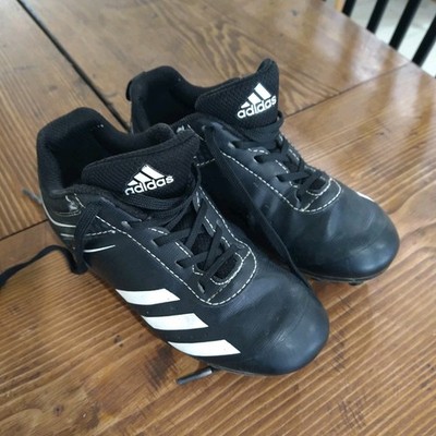 Adidas Youth Soccer Cleats Black/White - Size 11K