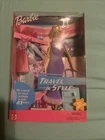 VINTAGE MATTEL 2001 BARBIE "TRAVEL IN STYLE" DOLL PLAY SET #55668 - NRFB