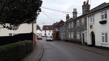 Photo 6x4 St Leonard's Street, Mundford Looking towards the small green a c2017