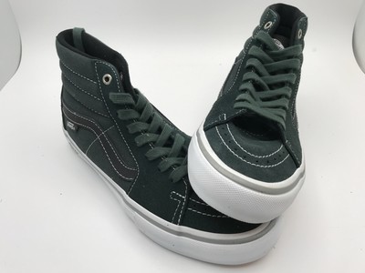 VANS Sk8-Hi PRO X INDEPENDENT Spruce Green Black Skateboard Shoes