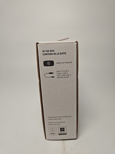 Carte de capture externe USB Elgato Game Capture Neo (20GBI9901) - HDMI 1080p60 - Photo 3/5