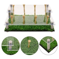 Golf Ball Display Case: Golf Ball Holder Stand Clear Acrylic Memorabilia Stand