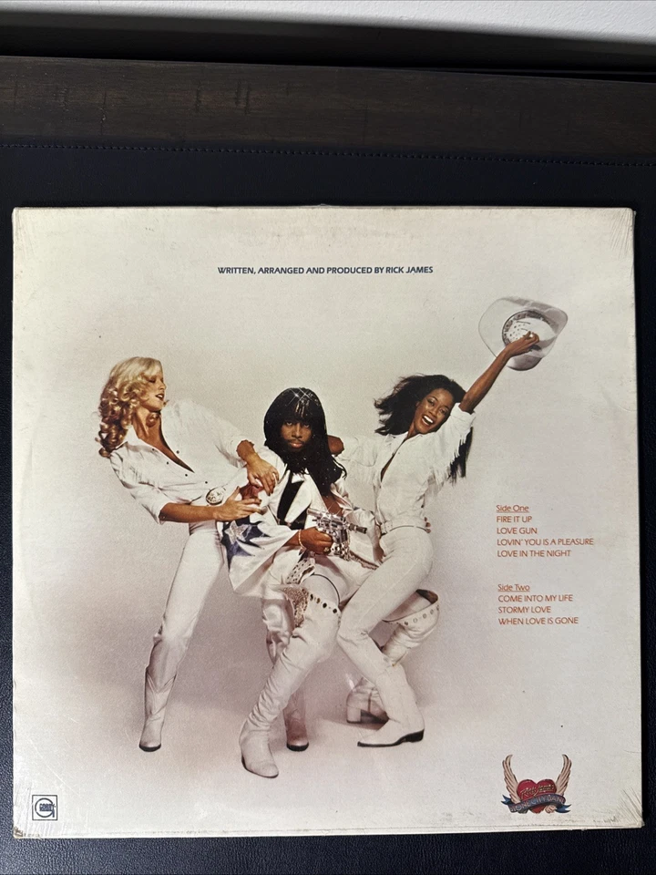 Rick James "FIRE IT UP" 1979 Gordy/Motown LP-G8-990M1 SEALED VINYL RECORD Foto 2 de 2