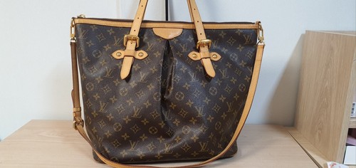 100% Authentic Louis Vuitton Palermo GM Monogram Shoulder Tote + Dust cover - Picture 2 of 18