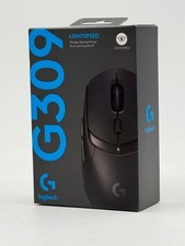 Mouse da gioco wireless Logitech G309 LIGHTSPEED nero nuovo con scatola