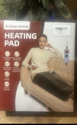 New 17''x33'' XXXL King Size Heating Pad with Fast-Heating