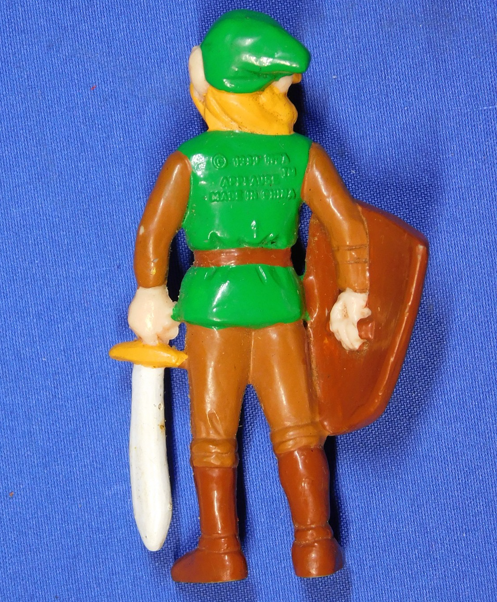 LEGEND OF ZELDA LINK FIGURE 1989 APPLAUSE PVC VINTAGE NINTENDO | eBay