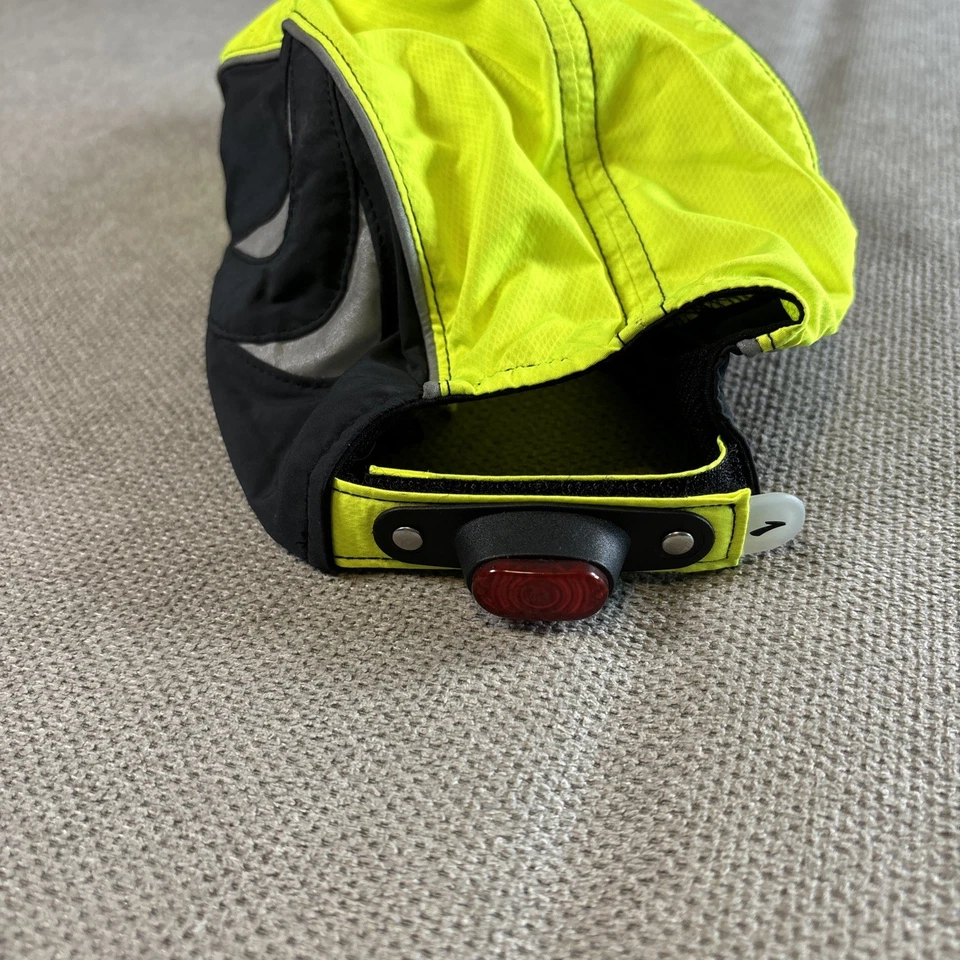 Brooks Running Yellow Lightweight Perforated Adjustable Cap OSFA - Image 3 of 4