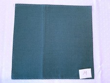 NEW cut of 32 ct. Belfast Linen: "TEAL"-   13-1/2" x 14-1/2"