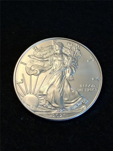 2021 American Silver Eagle ASE DOLLAR BU 1oz .999 FINE SILVER TYPE- 1  #MF-1507