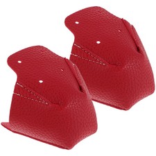 2 Pcs Skate Toe Guards Pu Caps for Roller Skates Ice Protector Quad Protection