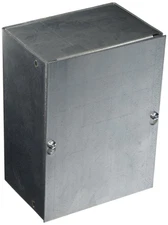 Hoffman ASG8X6X4NK Pull Box, Screw Cover, Galvanized, 8" x 6" x 4"